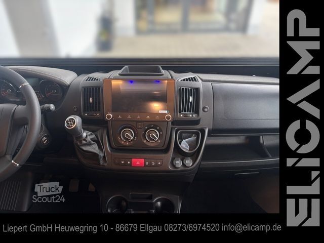 Autorulotă ROBETA Helios 165PS Gasfrei - Lithium - Solar - Hubbett