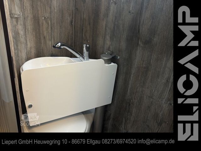 Autorulotă ROBETA Helios 165PS Gasfrei - Lithium - Solar - Hubbett