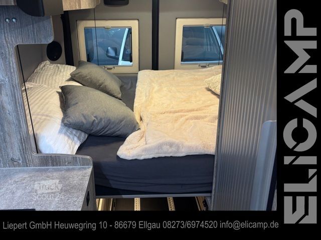 Autorulotă ROBETA Helios 165PS Gasfrei - Lithium - Solar - Hubbett