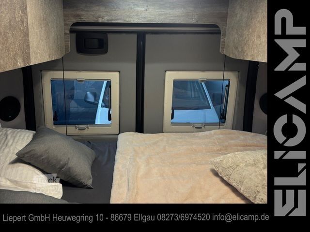 Autorulotă ROBETA Helios 165PS Gasfrei - Lithium - Solar - Hubbett