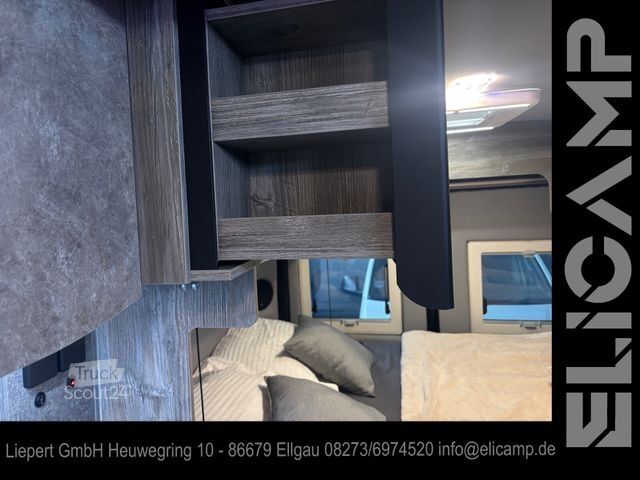 Autorulotă ROBETA Helios 165PS Gasfrei - Lithium - Solar - Hubbett