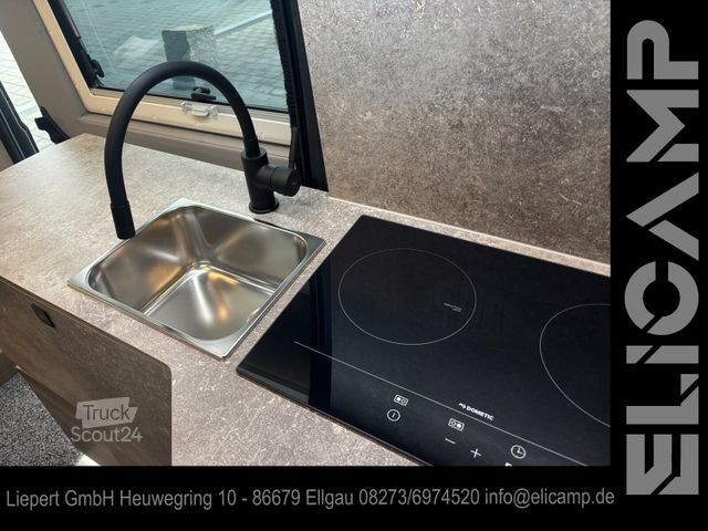 Autorulotă ROBETA Helios 165PS Gasfrei - Lithium - Solar - Hubbett