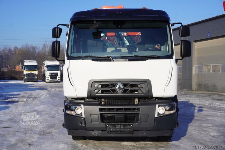 Plattform mit Kran Renault C280 DTI 8 / HDS Fassi F135A.22 / remote