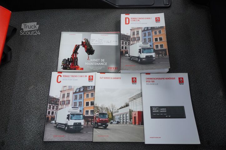 Plattform mit Kran Renault C280 DTI 8 / FASSI crane 5.6T / 560 mth