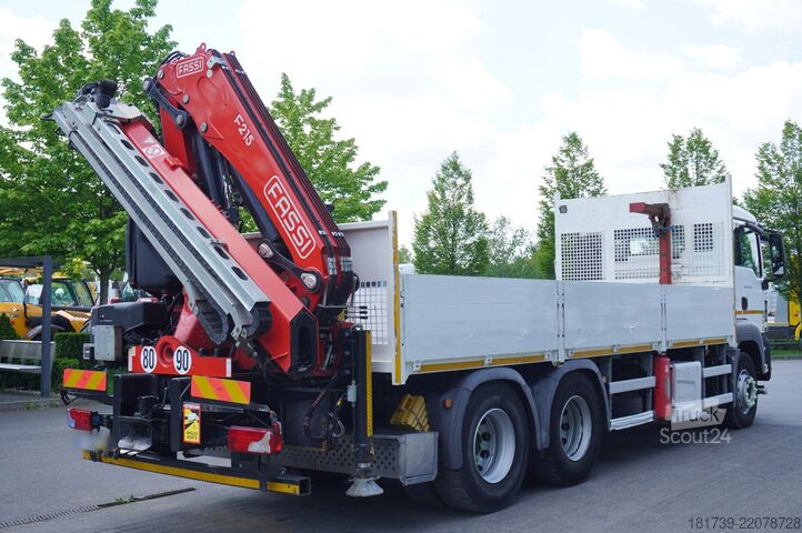 Platós  daruval MAN TGS 26.420 6x4 / Fassi F215A.2.24