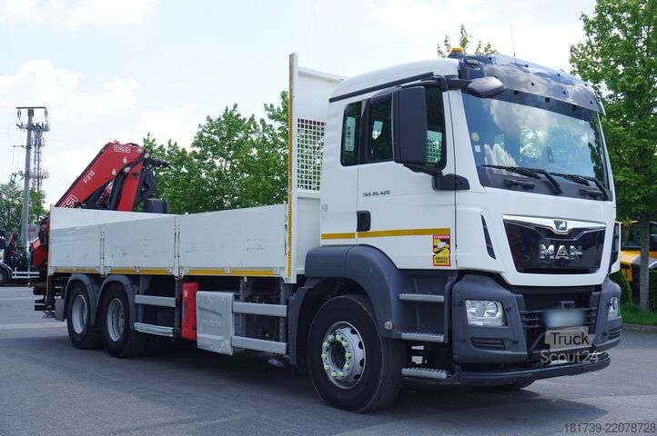 Platós  daruval MAN TGS 26.420 6x4 / Fassi F215A.2.24