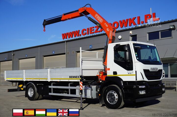 Plattform Iveco STRALIS 19.310 E6 / Flatbed 19 EPAL / FA