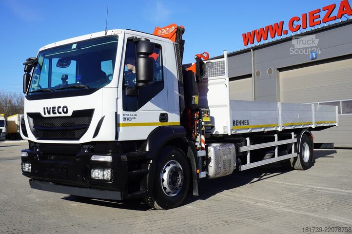 Plattform Iveco STRALIS 19.310 E6 / Flatbed 19 EPAL / FA