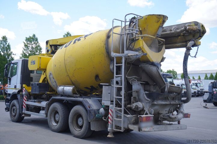 Mešalec za beton s črpalko Iveco Trakker 450 6x4 / Sermac Twinstar 3Z24