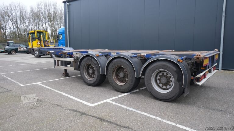Транспорт на контейнери D-tec FT-43-03-V Flexitrailer multi container chassis...