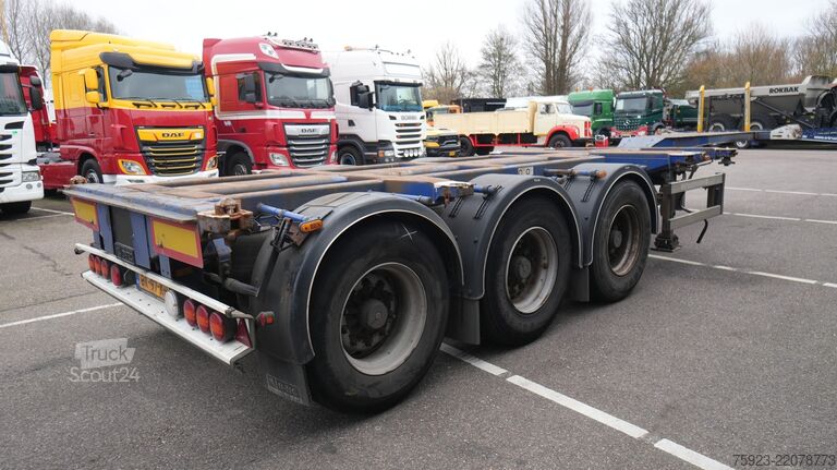 Транспорт на контейнери D-tec FT-43-03-V Flexitrailer multi container chassis...