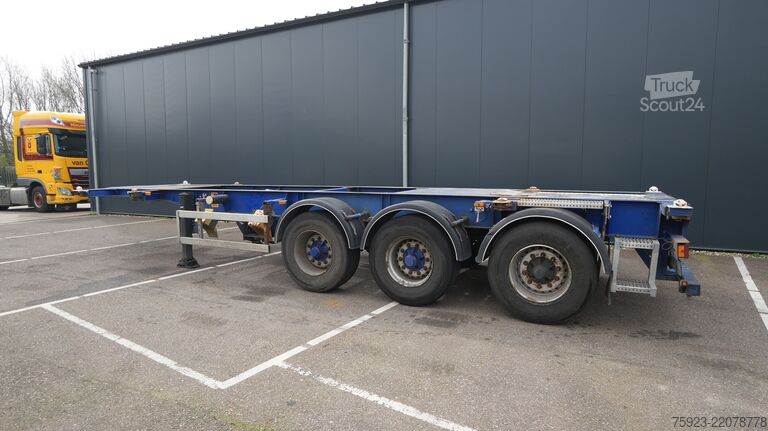 Konteinerių vežimas Burg Container transport trailer adr 20/30ft
