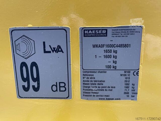Kompresor Kaeser M 100 - N