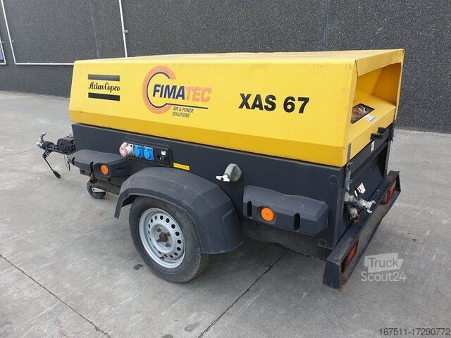 Compresor Atlas Copco XAS 67 DD - G