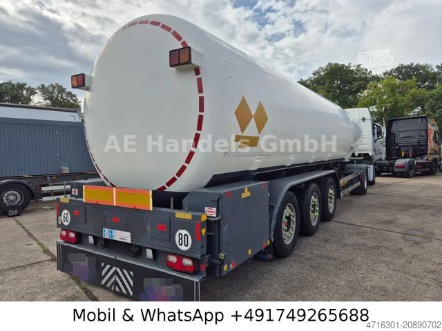Tanker semitrailer ROHR TAL-A-MKZA *43m³/1xKammer/Mineralöle-Kl.-3/Alcoa