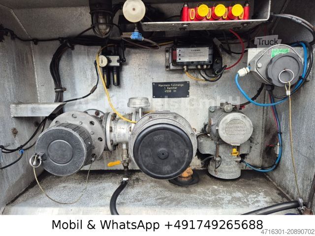 Tanker semitrailer ROHR TAL-A-MKZA *43m³/1xKammer/Mineralöle-Kl.-3/Alcoa