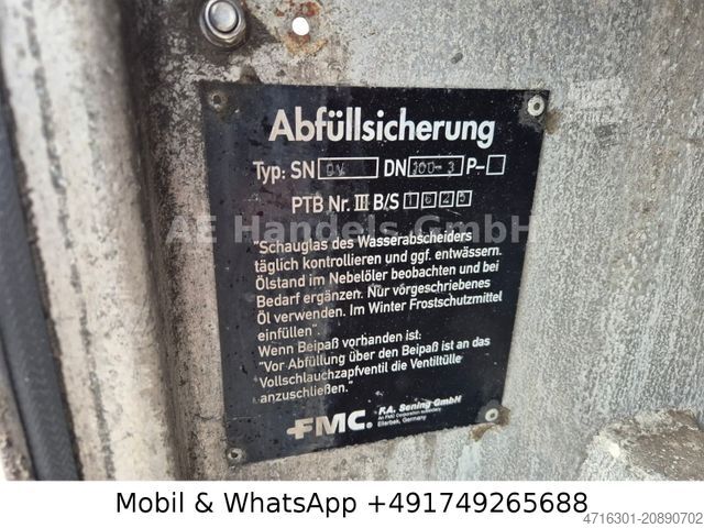 Tanker semitrailer ROHR TAL-A-MKZA *43m³/1xKammer/Mineralöle-Kl.-3/Alcoa