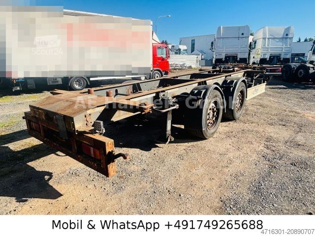 Remolque con chasis intercambiable FLIEGL TWP 180 Tandem BDF Tiefgekoppelt *Scheibenbremse