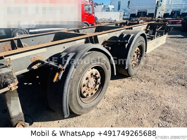 Remolque con chasis intercambiable FLIEGL TWP 180 Tandem BDF Tiefgekoppelt *Scheibenbremse