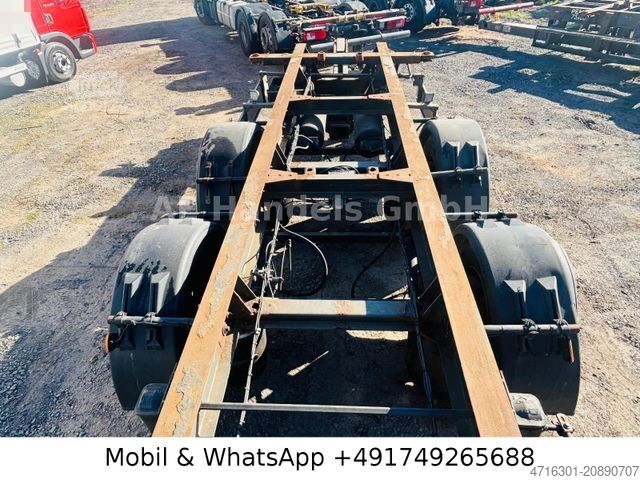 Remolque con chasis intercambiable FLIEGL TWP 180 Tandem BDF Tiefgekoppelt *Scheibenbremse