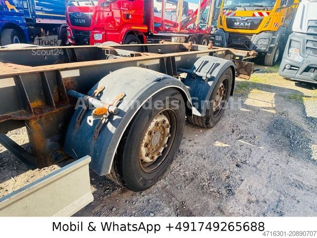 Remolque con chasis intercambiable FLIEGL TWP 180 Tandem BDF Tiefgekoppelt *Scheibenbremse