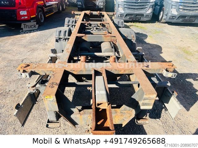 Remolque con chasis intercambiable FLIEGL TWP 180 Tandem BDF Tiefgekoppelt *Scheibenbremse