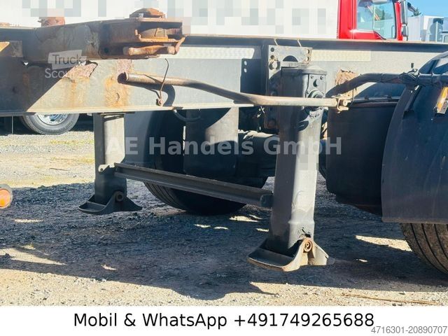 Remolque con chasis intercambiable FLIEGL TWP 180 Tandem BDF Tiefgekoppelt *Scheibenbremse
