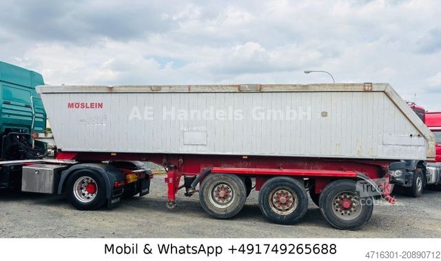 Semi-remorque benne MÖSLEIN SKAM 3 *22m³/Aluminium Kasten/Lift/BWP/Trommel