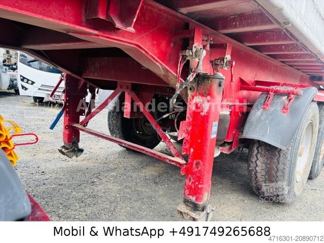 Semi-remorque benne MÖSLEIN SKAM 3 *22m³/Aluminium Kasten/Lift/BWP/Trommel