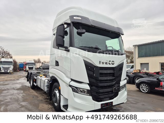 Camion porte-caisses amovibles IVECO S-WAY 510 AS LL 6x2 BDF *Retarder/2xTank/AHK/ACC