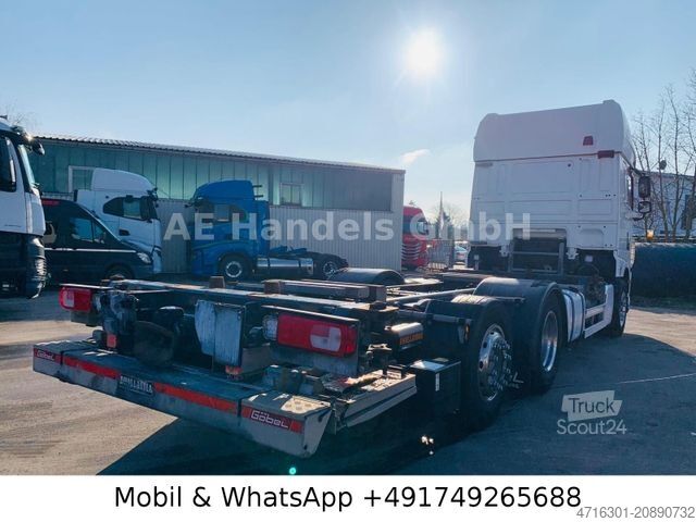 Swap body truck DAF XF 460 SSC LL 6x2 BDF|Retarder|Lenk+Lift|LBW|AHK