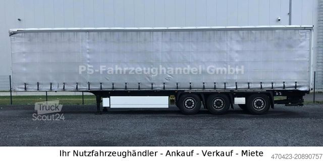 Atvira puspriekabė su tentu KRONE Profi Liner SDP 27*PalK*LiftA*LenkA*StaplerH