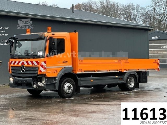 Ladbil med lad MERCEDES-BENZ Atego 1224L 4x2 Euro6e Pritsche *Unfallschaden*