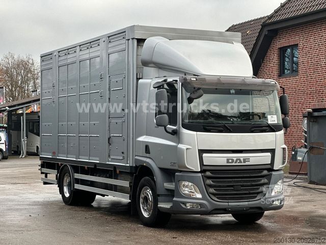 Liellopu pārvadāšanas kravas automašīna DAF CF 320 4x2 EU6c FINKL 2.Stock Viehtransporter