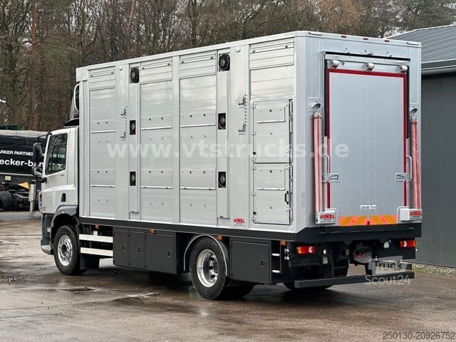 Liellopu pārvadāšanas kravas automašīna DAF CF 320 4x2 EU6c FINKL 2.Stock Viehtransporter