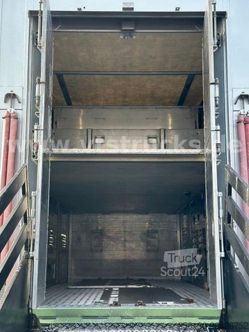 Liellopu pārvadāšanas kravas automašīna DAF CF 320 4x2 EU6c FINKL 2.Stock Viehtransporter