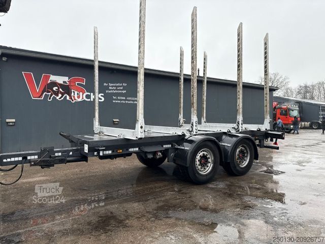 Holztransporter LKW MERCEDES-BENZ Arocs 2546 BL 6x4HAD Palfinger LK + Janzen T19