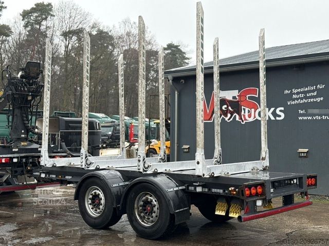 Holztransporter LKW MERCEDES-BENZ Arocs 2546 BL 6x4HAD Palfinger LK + Janzen T19