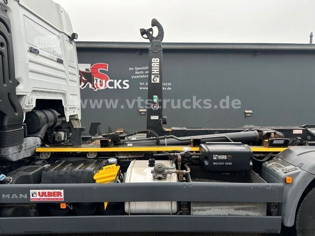 Крюковой мусоровоз MAN TGX 26.480 6x2  Euro6 HIAB-Abrollkipper