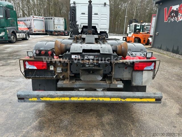 Крюковой мусоровоз MAN TGX 26.480 6x2  Euro6 HIAB-Abrollkipper