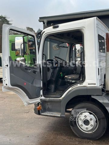 Tre-vejs tippevogn MERCEDES-BENZ Atego 818 4x2 Terex-Ladekran, Meiller-DSK, 7.5 t