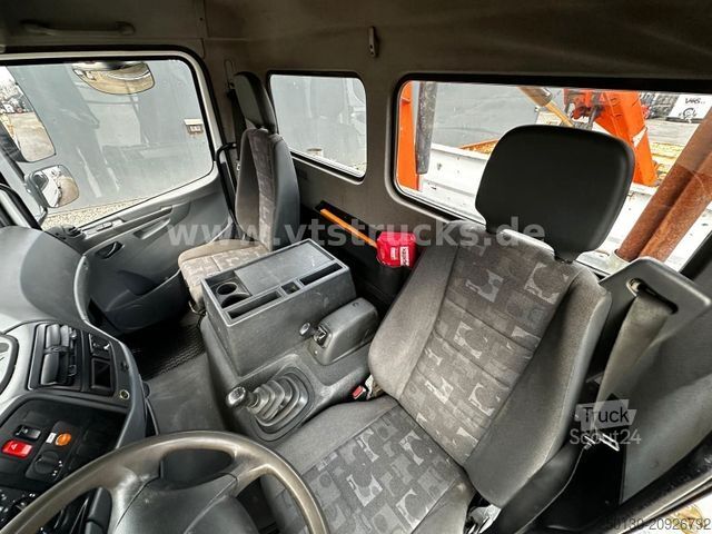 Tre-vejs tippevogn MERCEDES-BENZ Atego 818 4x2 Terex-Ladekran, Meiller-DSK, 7.5 t