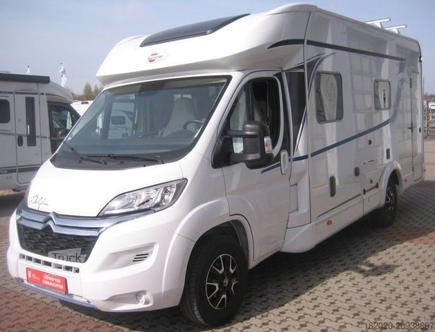 Teilintegriertes Wohnmobil BÜRSTNER Delfin T 680 G Winterpak., Lithium, Luftfed.