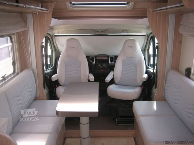 Teilintegriertes Wohnmobil BÜRSTNER Delfin T 680 G Winterpak., Lithium, Luftfed.