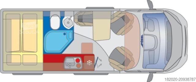 Camper PÖSSL Summit SHINE 600 RS Plus Sale LP 72.824,-
