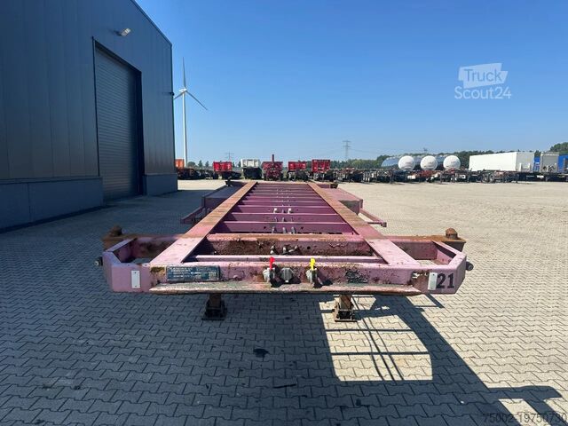 Transporte de contentores Flandria BLATT / SPRING / BLAD / LAMES, 20FT