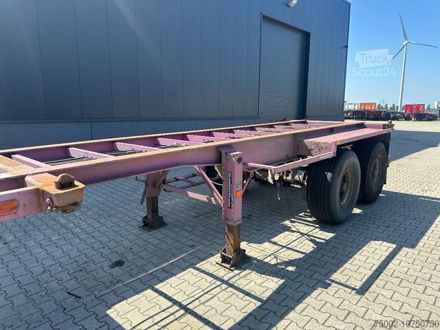 Transporte de contentores Flandria BLATT / SPRING / BLAD / LAMES, 20FT