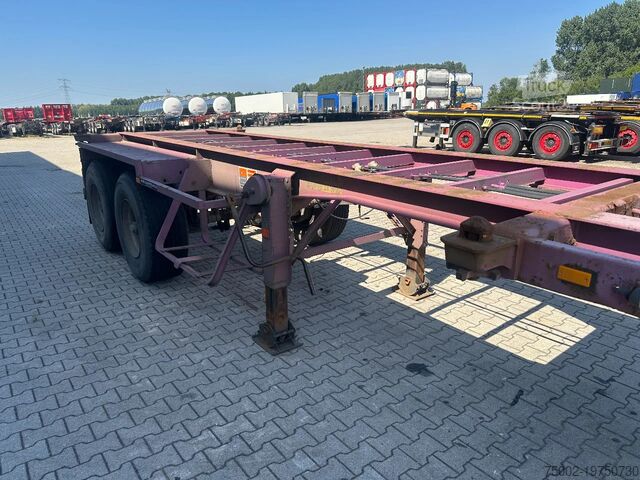 Transporte de contentores Flandria BLATT / SPRING / BLAD / LAMES, 20FT