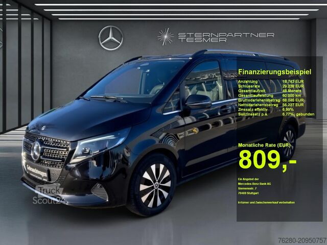Minibus Mercedes-Benz V 300 d 4M AVANTGARDE Extralang Standhz.+8-Sitze