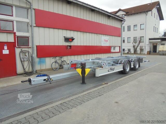 Remolque con chasis intercambiable Fliegl Tandem-Wechselanhänger TWP 180 Jumbo-ZL